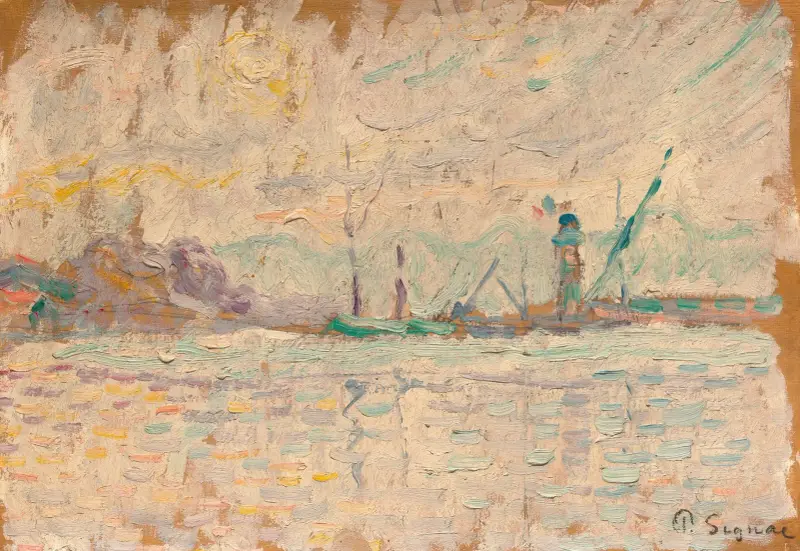 Saint-Tropez. Maják, Paul Signac
