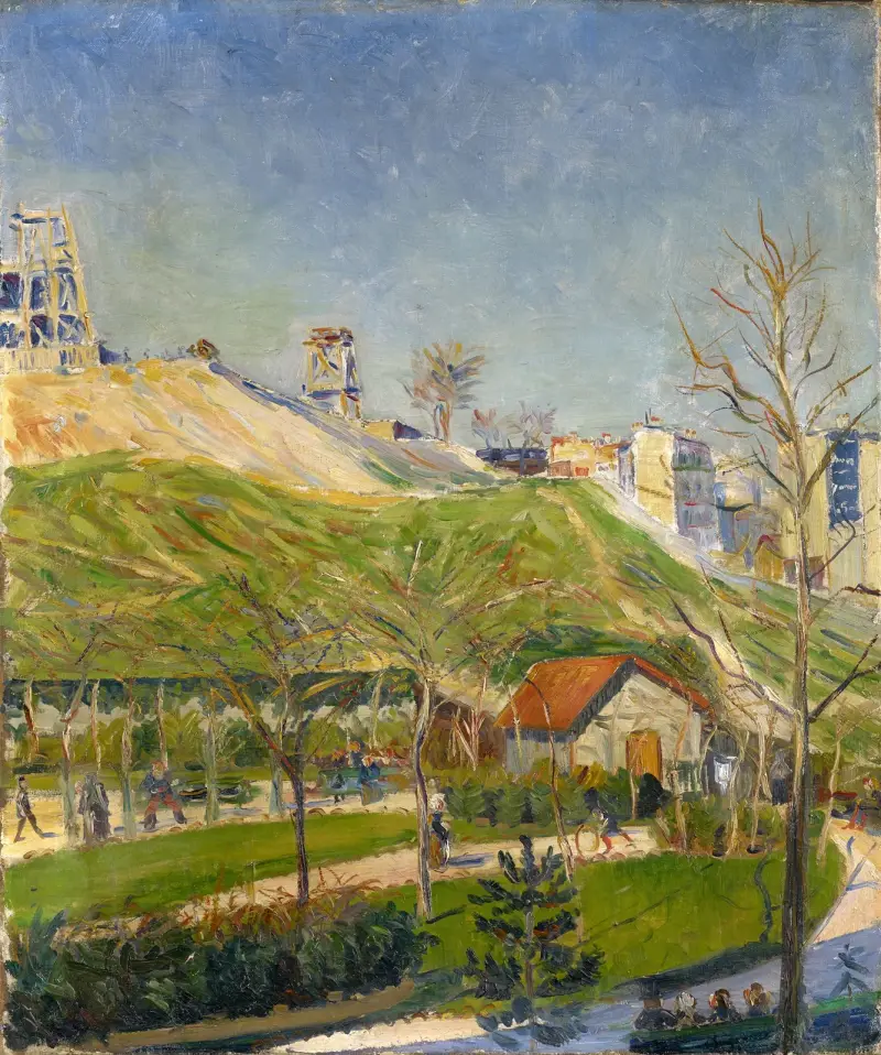 The Square Saint-Pierre av Paul Signac