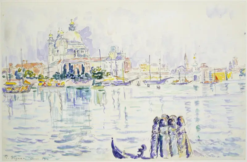 Venice, Grand Canal av Paul Signac