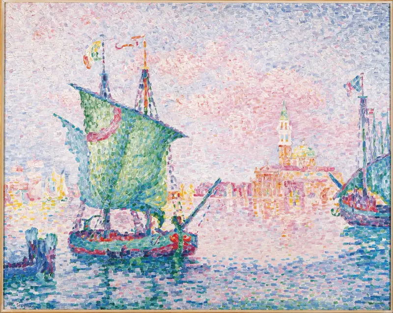 Venedig, die rosa Wolke von Paul Signac