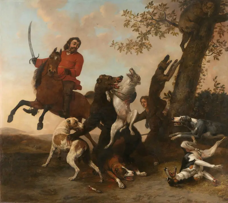 Bärenjagd von Paulus Potter