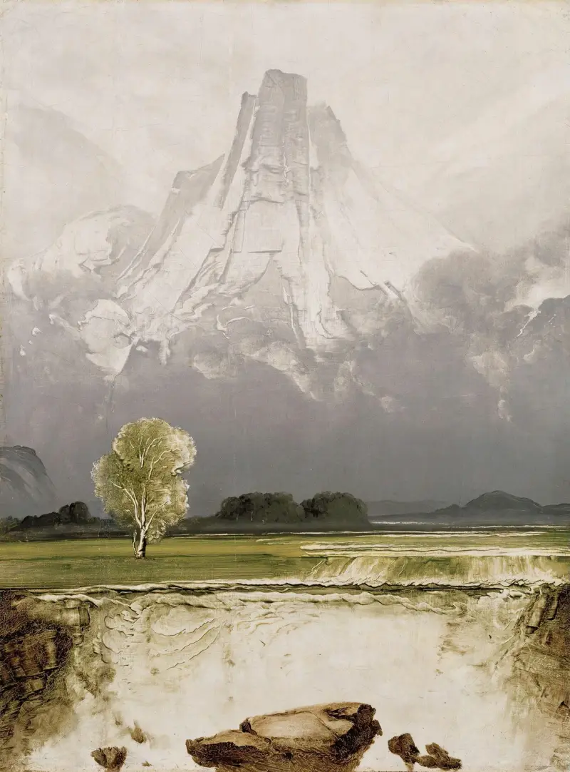 Stetind med bjerk av Peder Balke