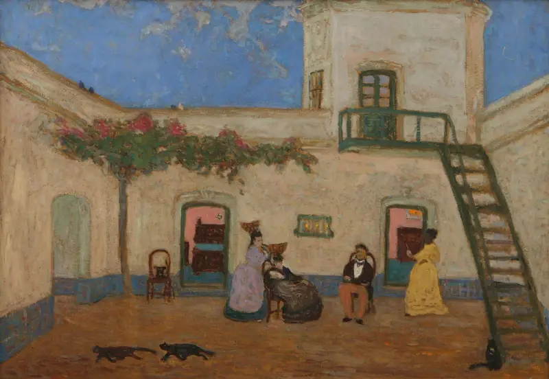 Gården eller enhetlig gård (från 1880 till 1938) av Pedro Figari