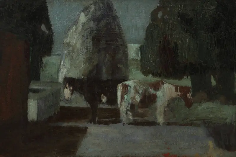 Ogród pod księżycem, czyli Cisza na wsi, Pedro Figari