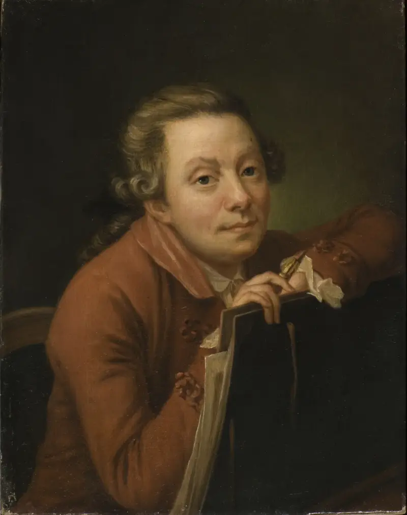 Autoportrét, 1771, Pehr Hilleström