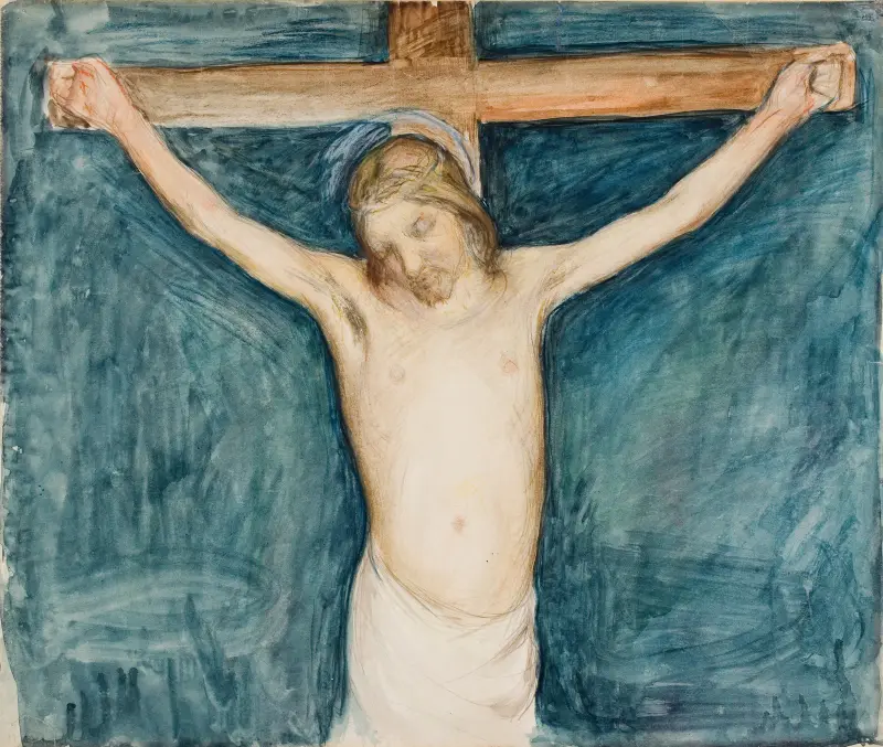 Crucifixion av Pekka Halonen