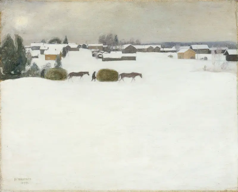 Load of Hay av Pekka Halonen