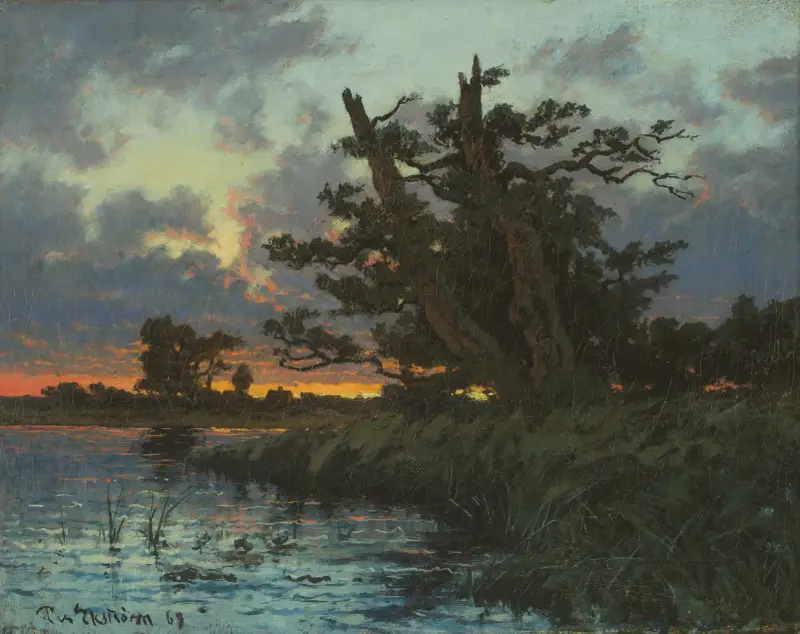 Landscape after Sunset, Per Ekström