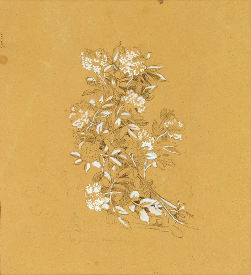 Blumenbouquet av Johann Peter Krafft