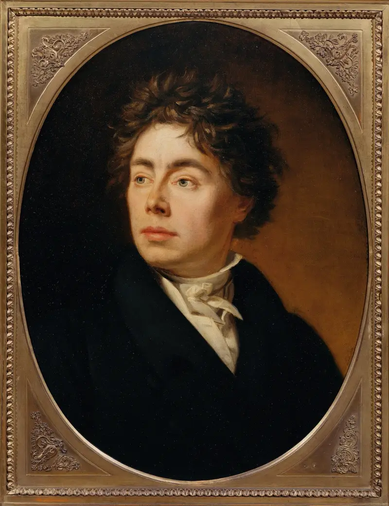 Josef Krafft, konstnärens bror av Johann Peter Krafft