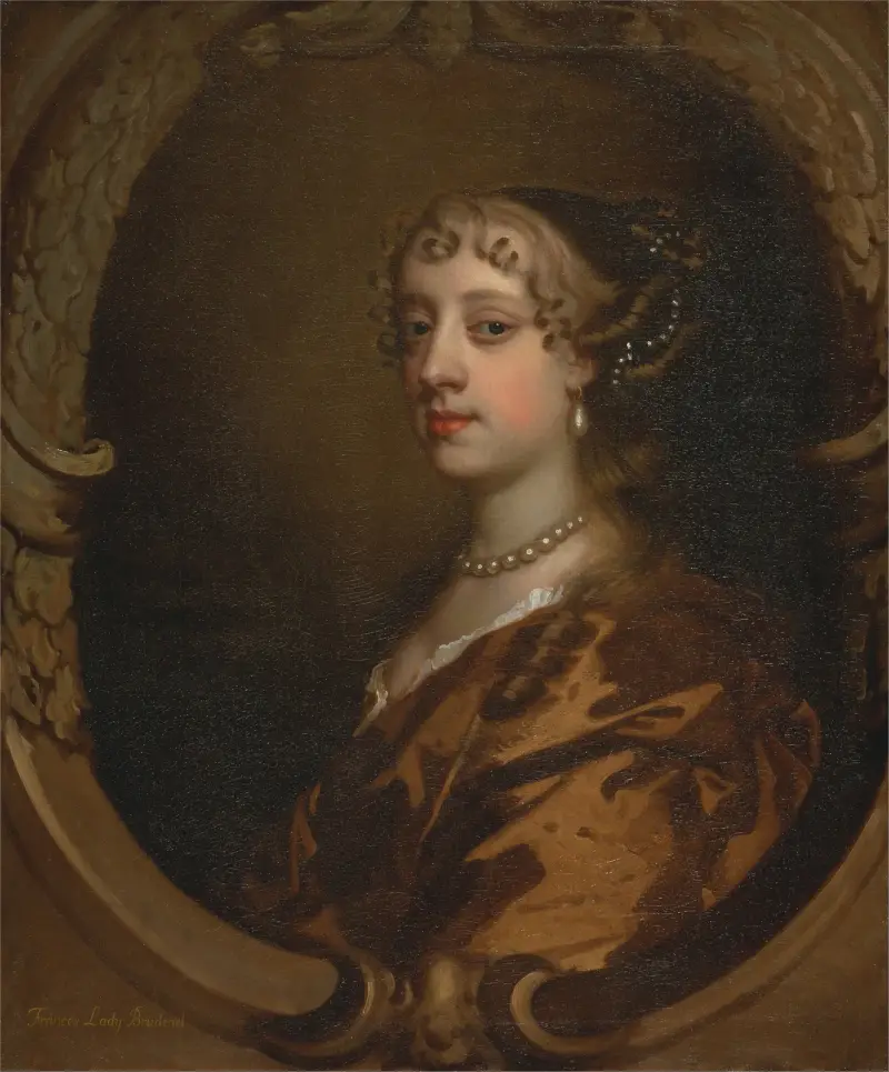 Lady Frances Savile, senare Lady Brudenell av Sir Peter Lely