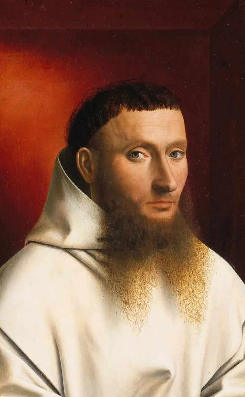 Bildnis eines Kartäusers von Petrus Christus