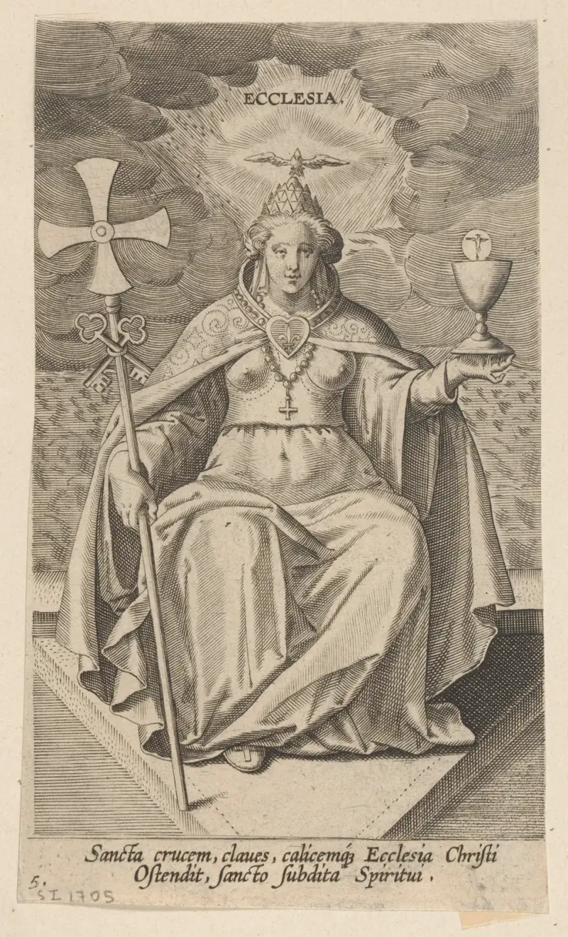 Ecclesia av Philip Galle