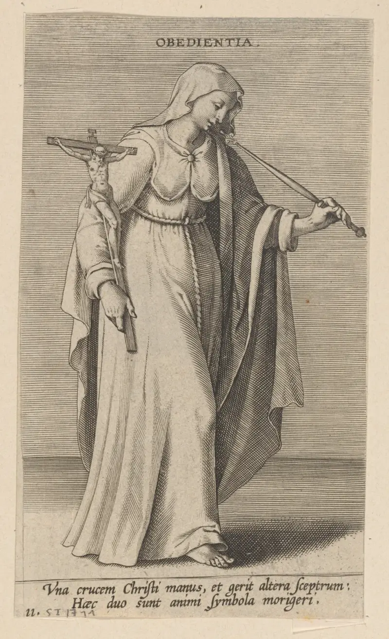 Obedientia von Philip Galle