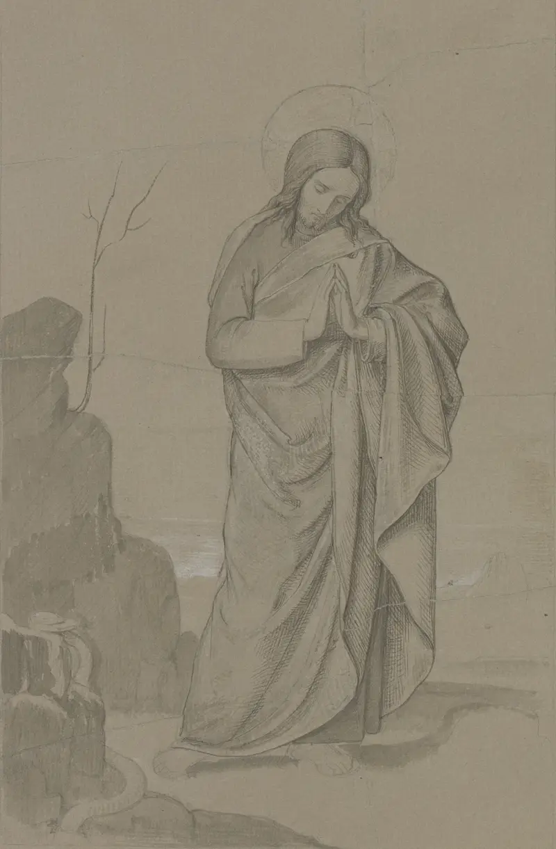 Kuszenie Chrystusa, Philipp Veit