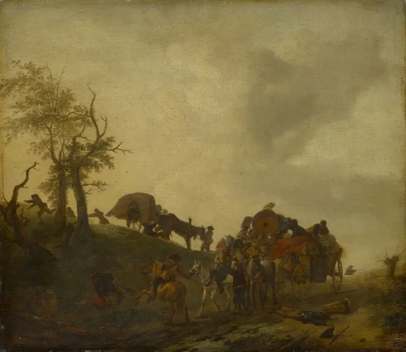Přepadení cestujících, Philips Wouwerman
