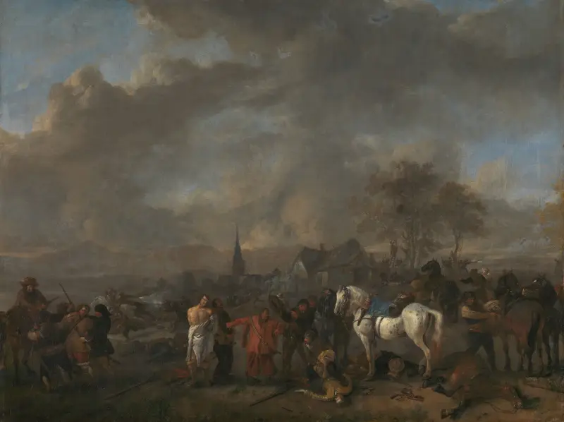 Böndernas seger av Philips Wouwerman