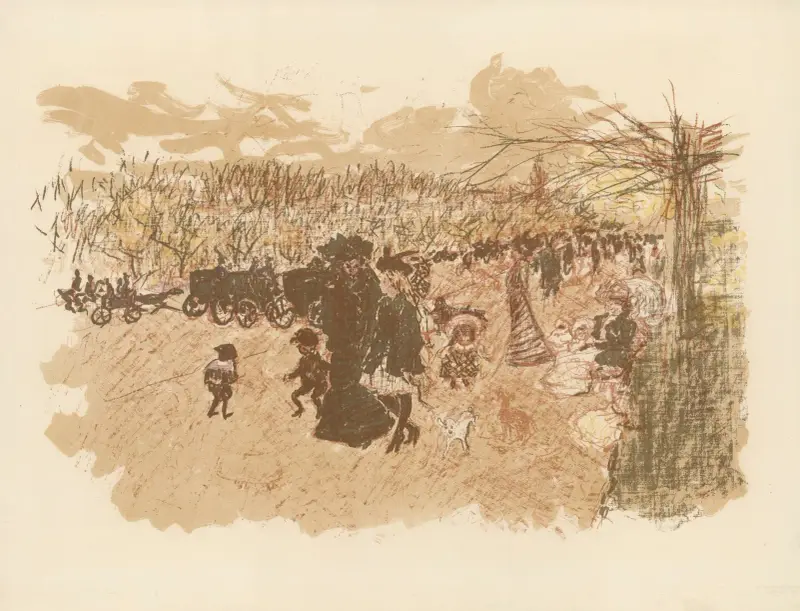 Avenue du Bois, Pierre Bonnard