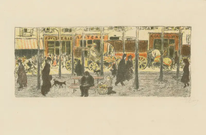 Bulwar, Pierre Bonnard
