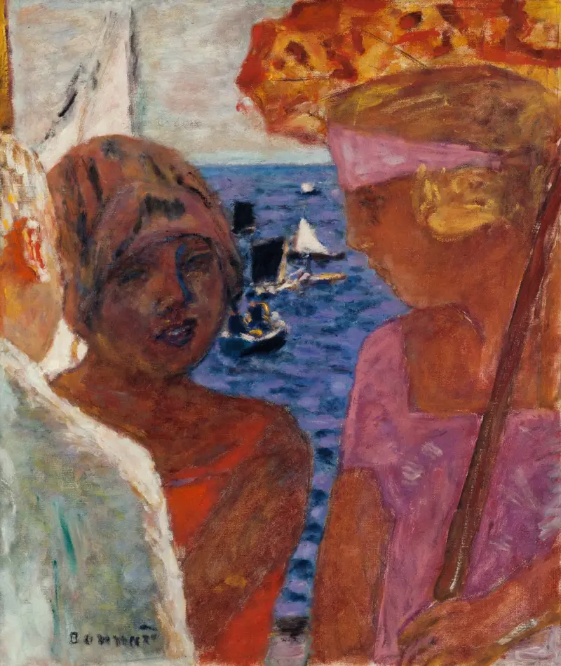 Rozhovor u Arcachonu, Pierre Bonnard