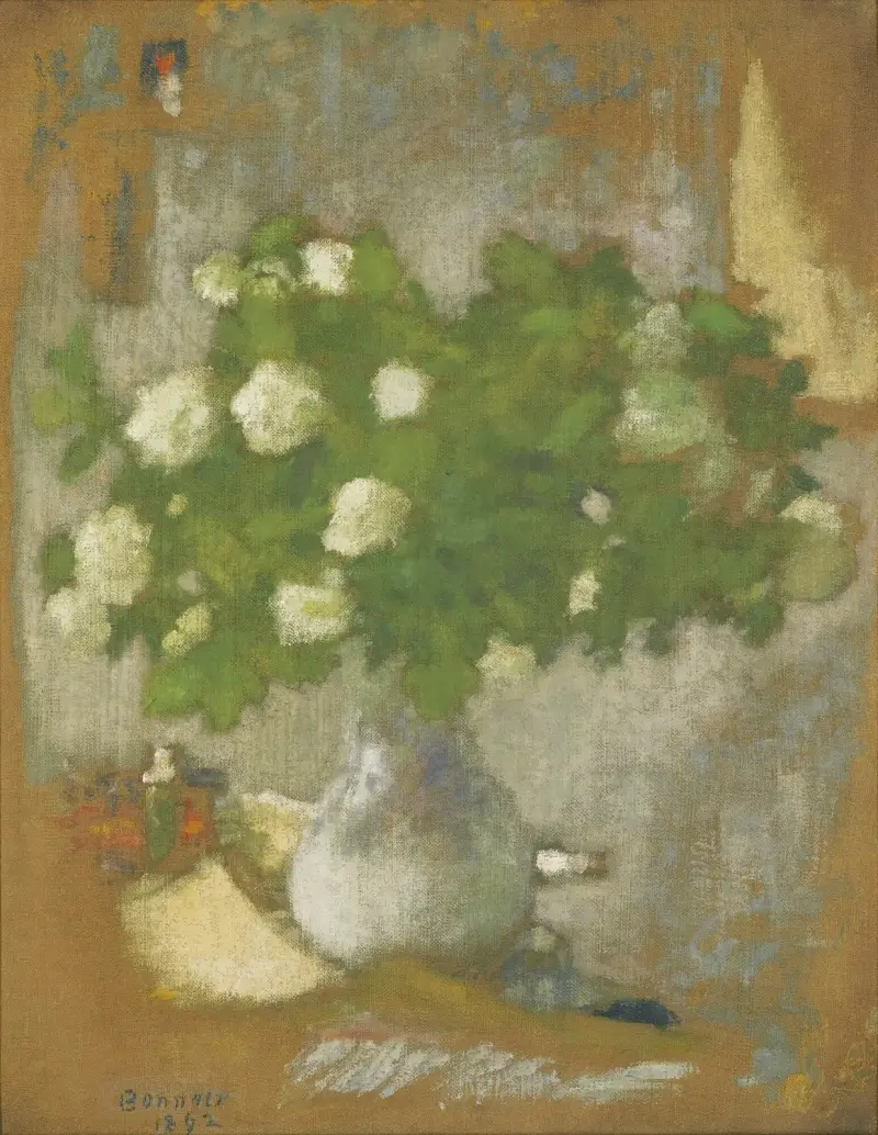 Fleurs, Boules De Neige av Pierre Bonnard