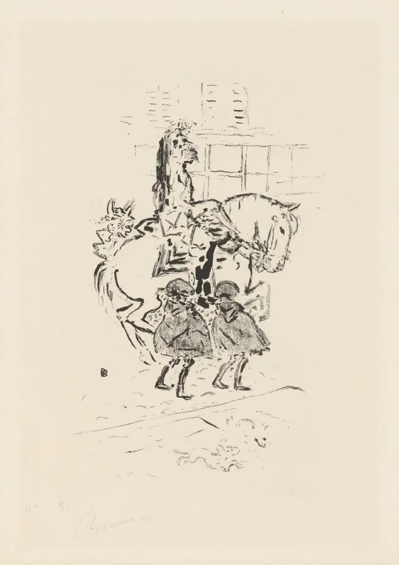 Garde municipale, 1893 – nr 2 av Pierre Bonnard