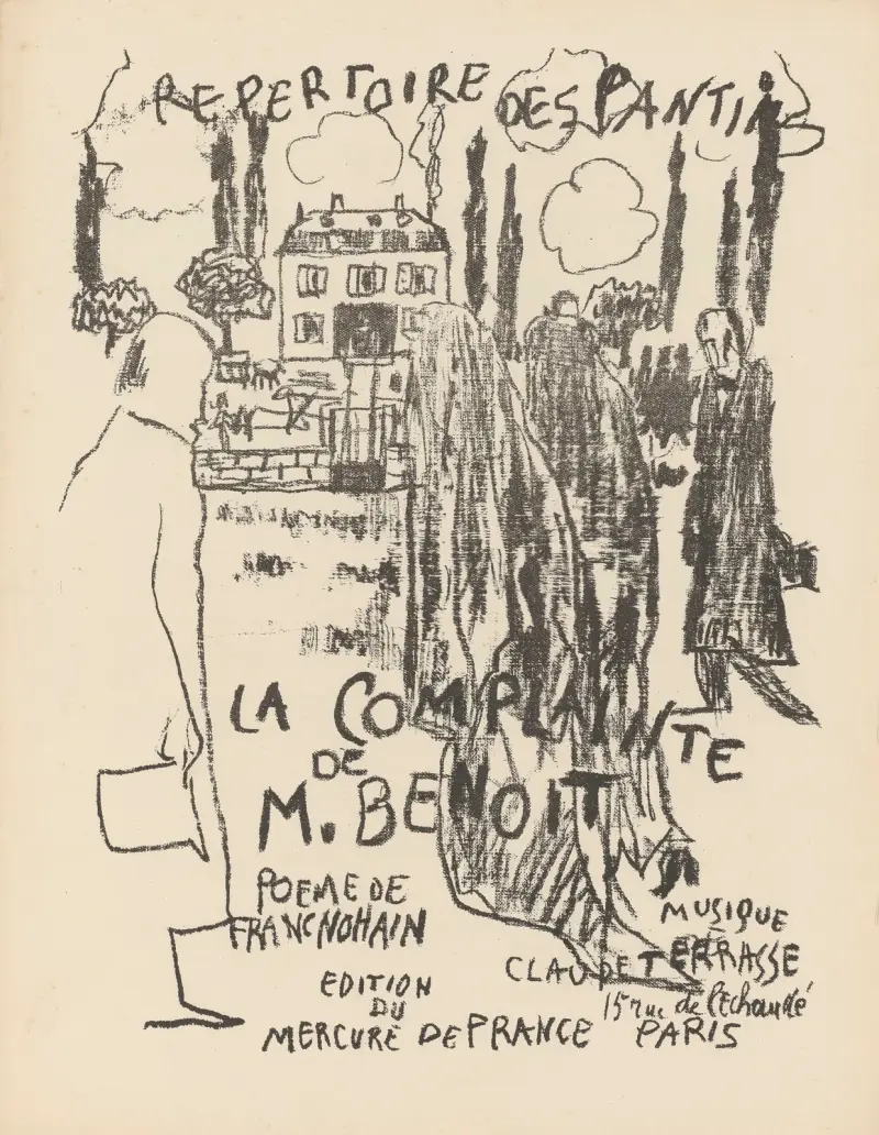Skarga pana Benoîta, Pierre Bonnard