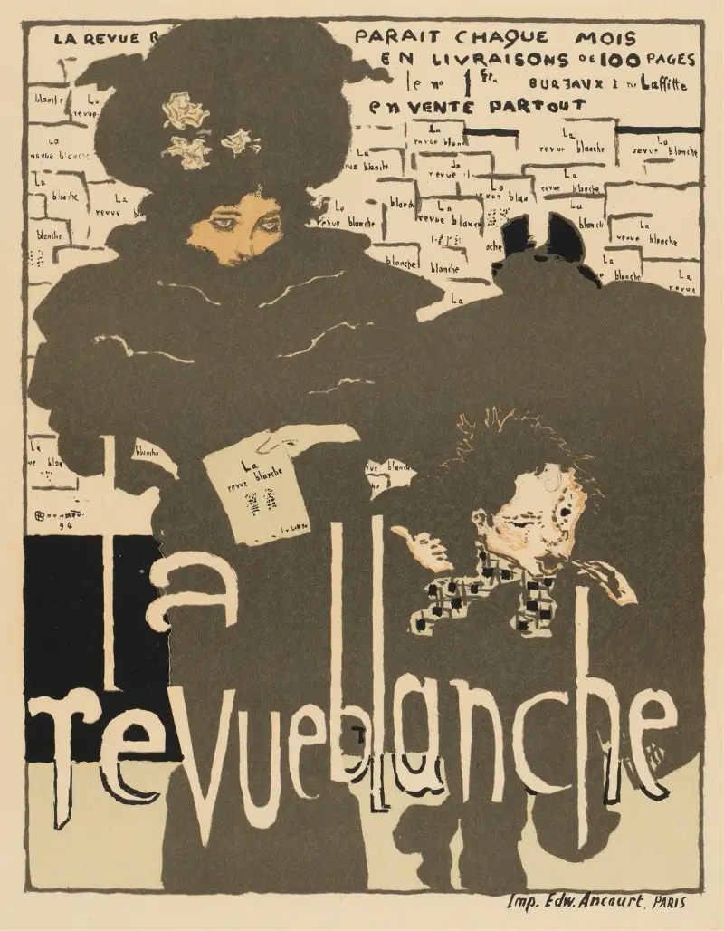 La Revue Blanche, 1894 – nr 1 av Pierre Bonnard