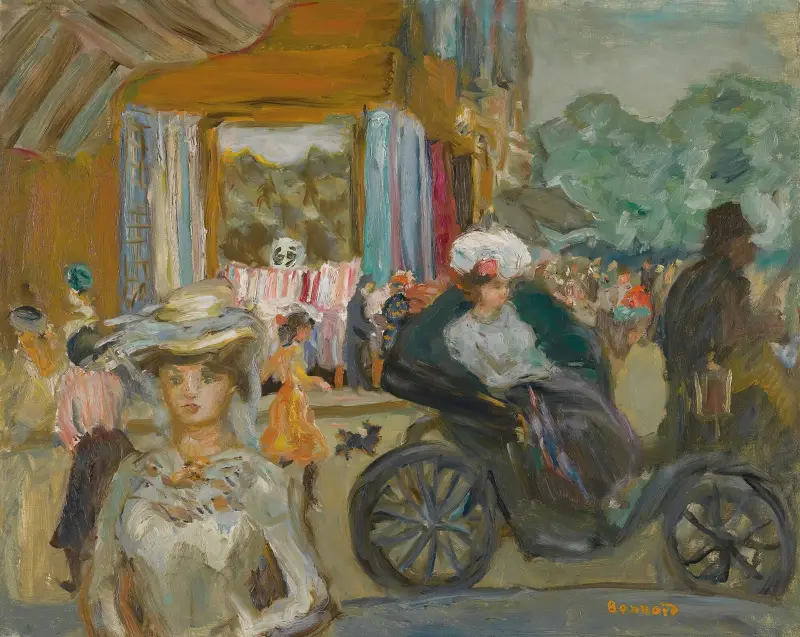 Le Fiacre av Pierre Bonnard