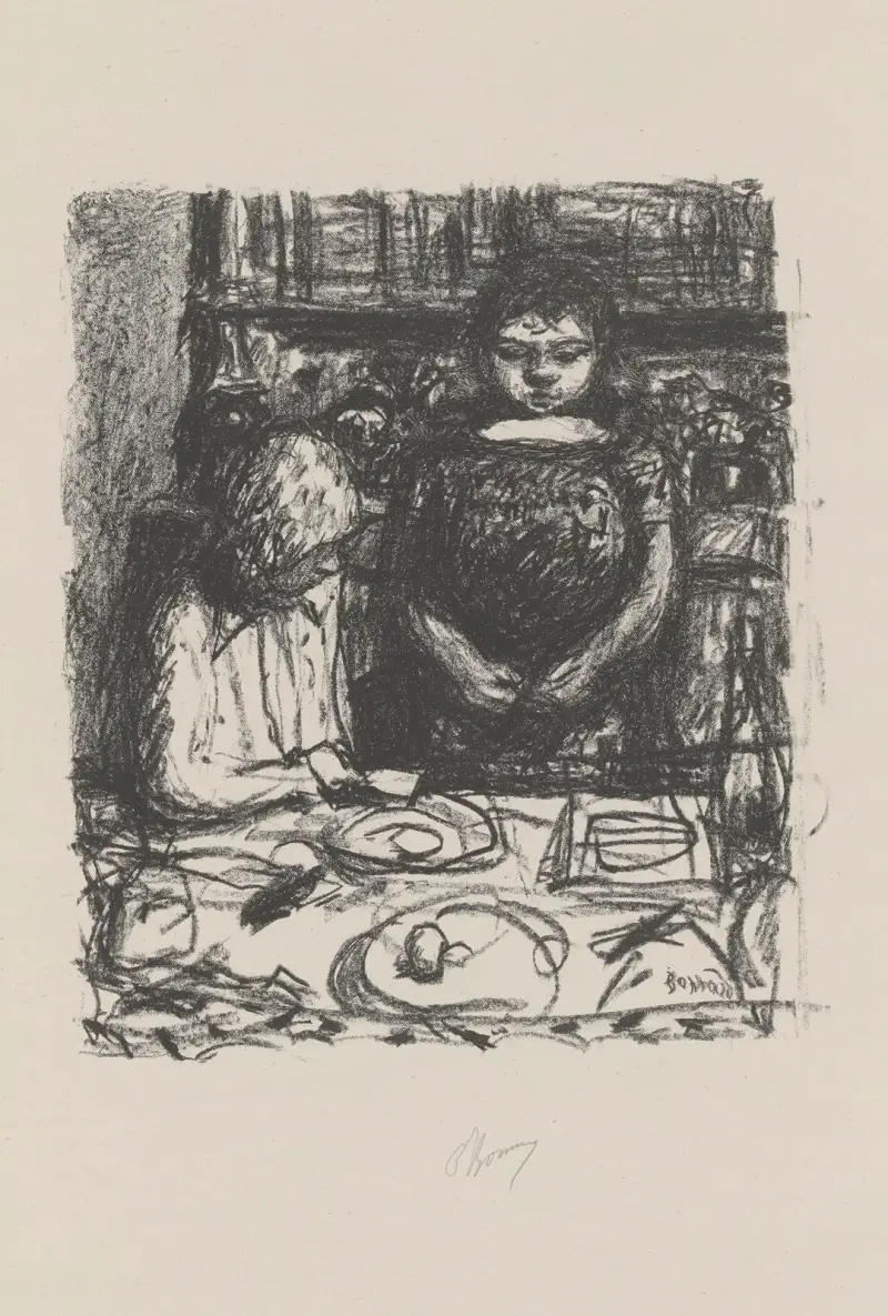Le menu av Pierre Bonnard