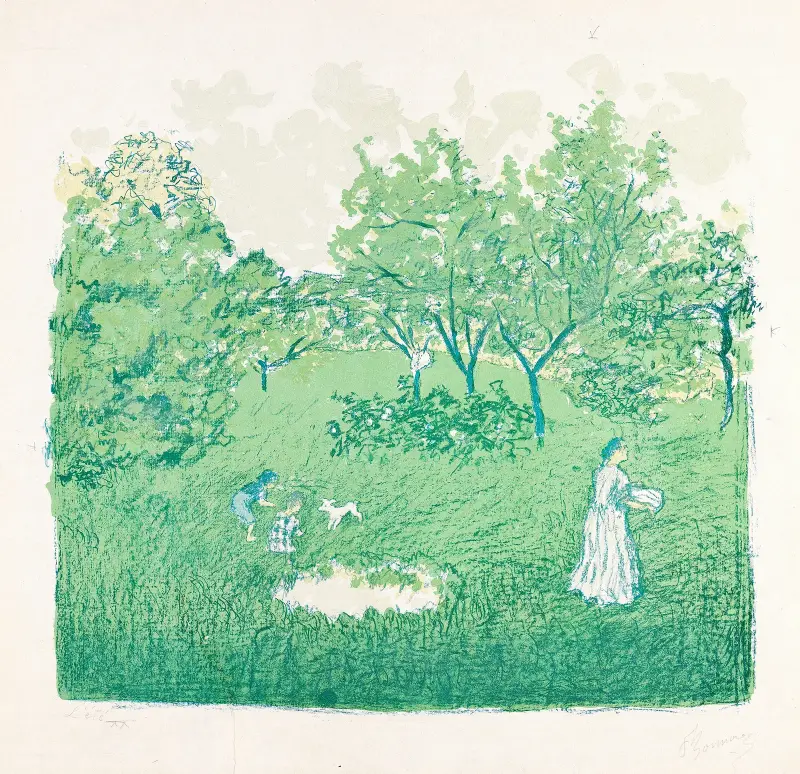 Le Verger av Pierre Bonnard