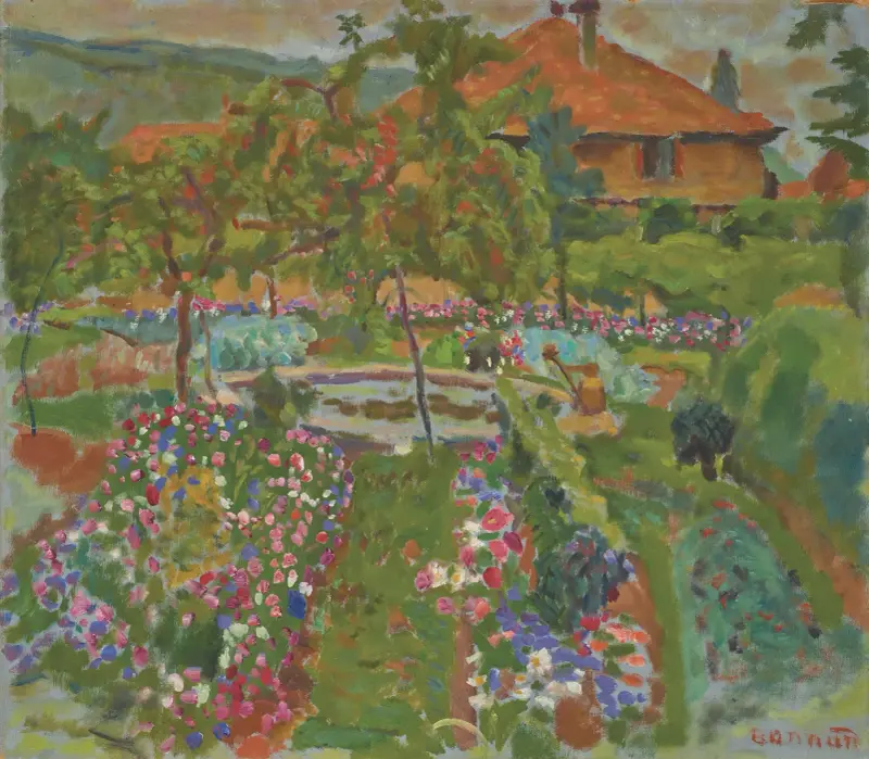Blumen aus dem Küchengarten (Le Grand-Lemps) von Pierre Bonnard