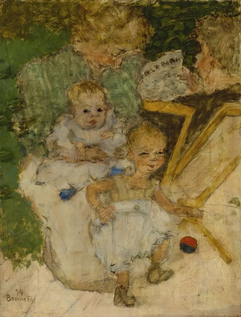 Die Mütter (Die Familie Cottet) von Pierre Bonnard