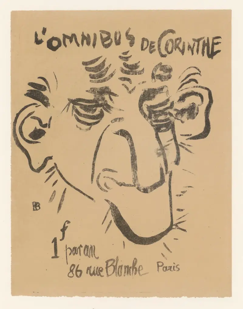 L’omnibus de Corinthe av Pierre Bonnard