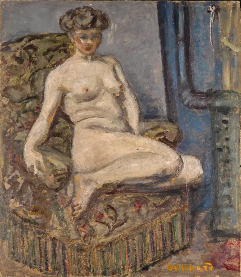 Model v křesle, Pierre Bonnard