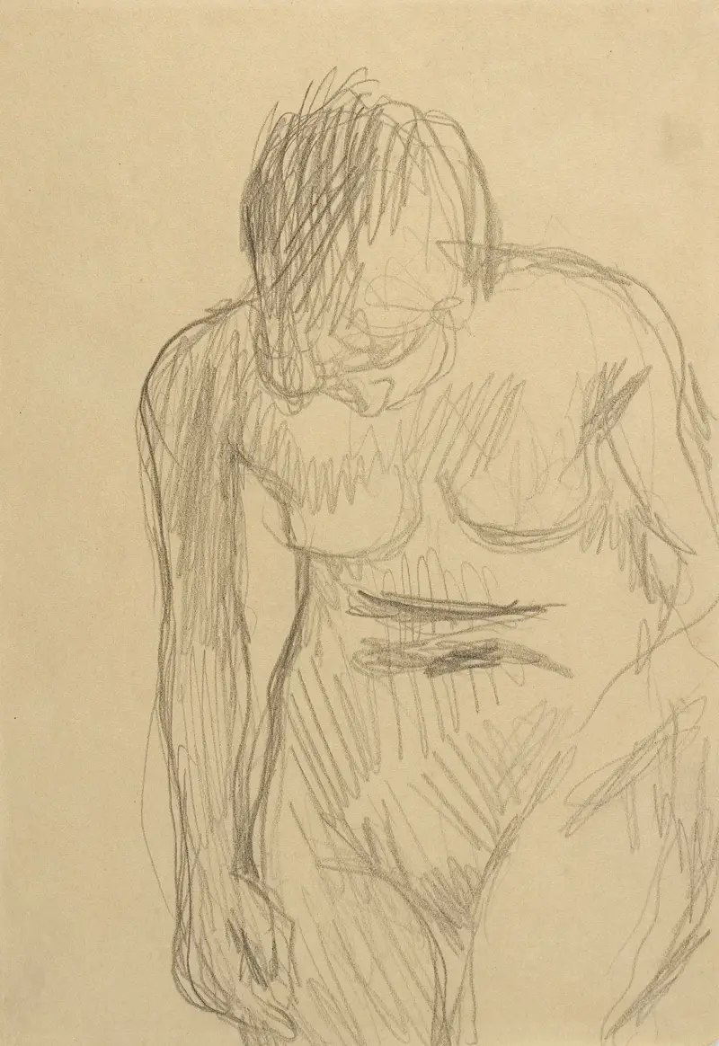 Akt stojący (Marthe) – nr 1, Pierre Bonnard