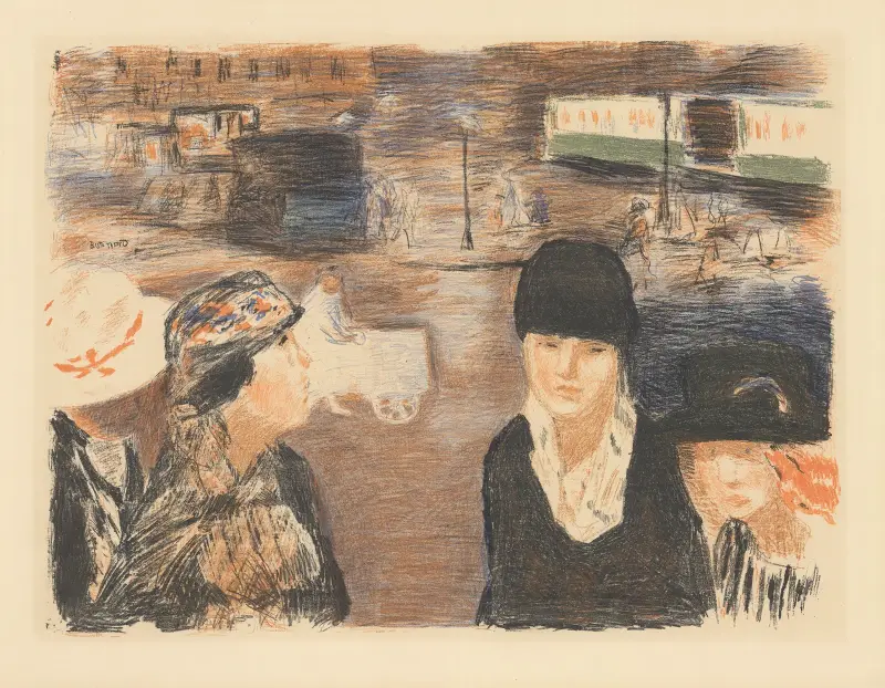 Place Clichy, Pierre Bonnard