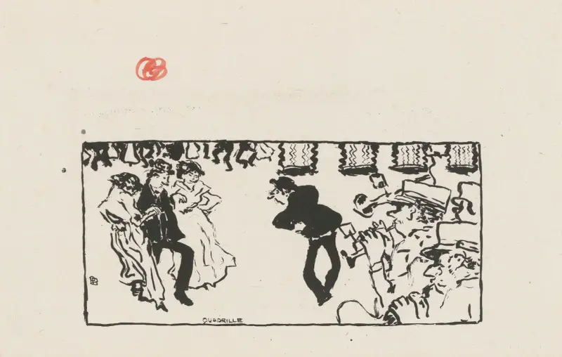 Quadrille von Pierre Bonnard