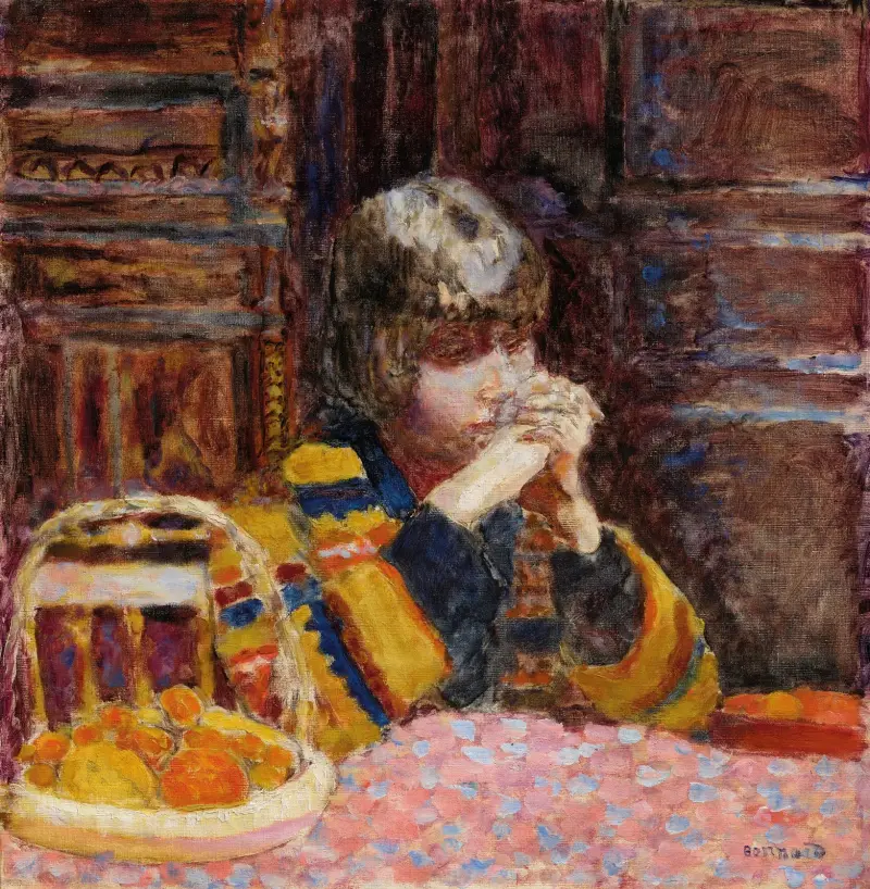 Zamyślenie, Pierre Bonnard