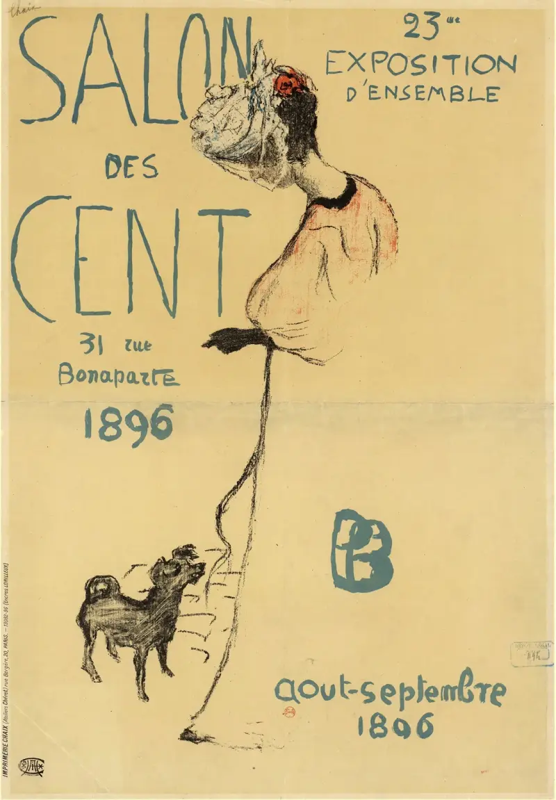 Salon des Cent, 1896 – nr 1 av Pierre Bonnard