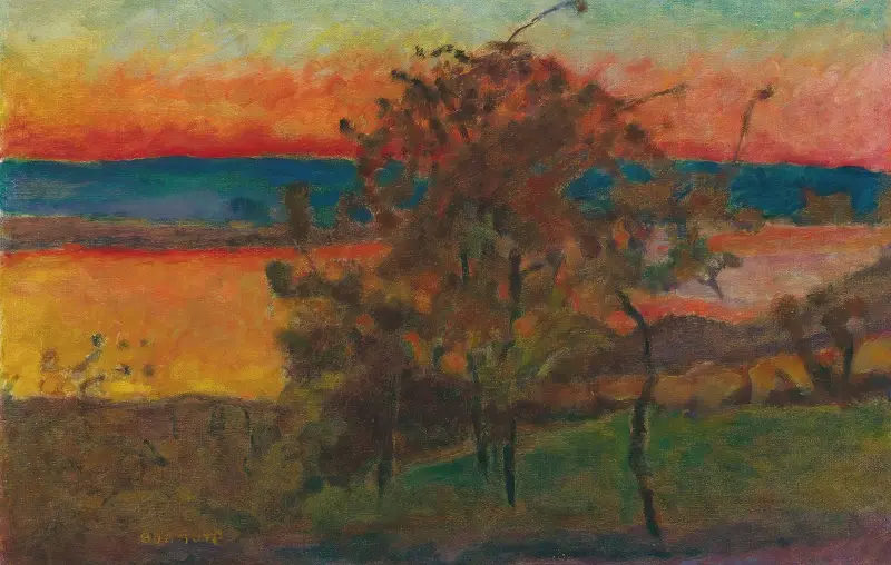Soleil Couchant av Pierre Bonnard