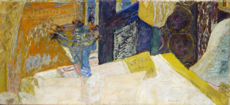 Martwa natura z bukietem kwiatów, Wenus z Cyrene, Pierre Bonnard