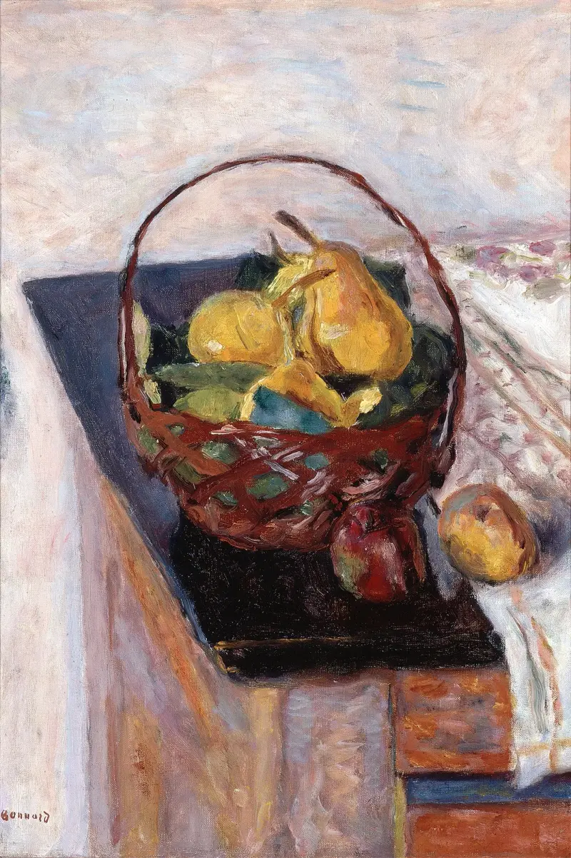 Fruktkorgen av Pierre Bonnard