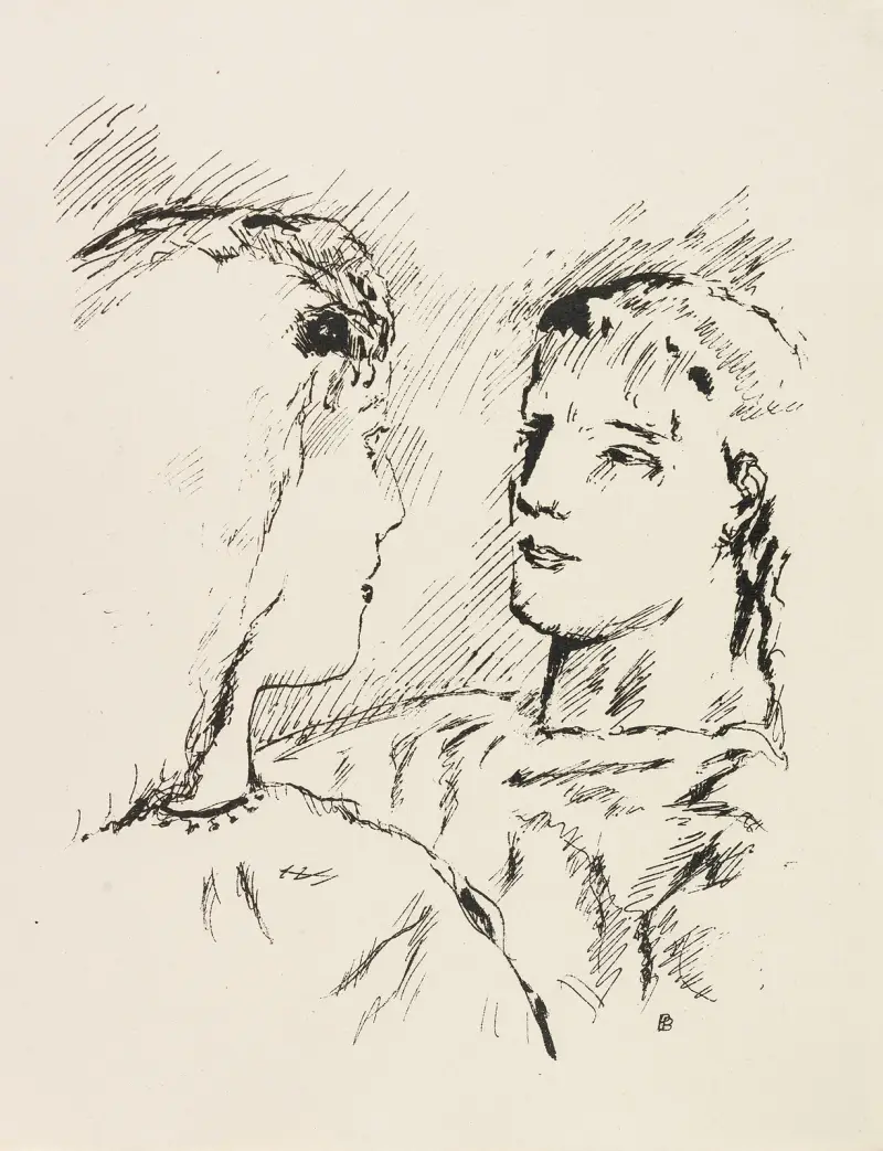 Vollard, A., Sainte Monique av Pierre Bonnard
