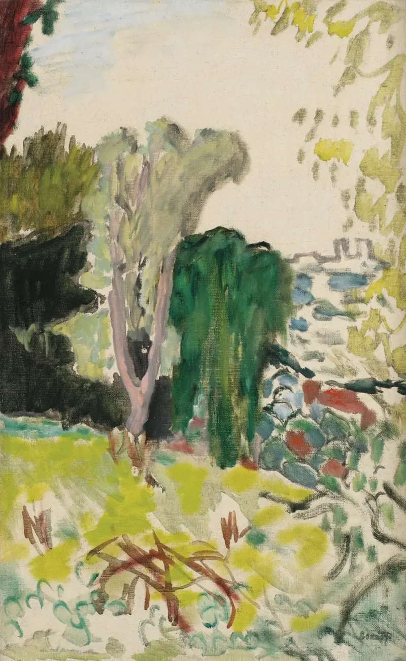 Vue sur Antibes av Pierre Bonnard