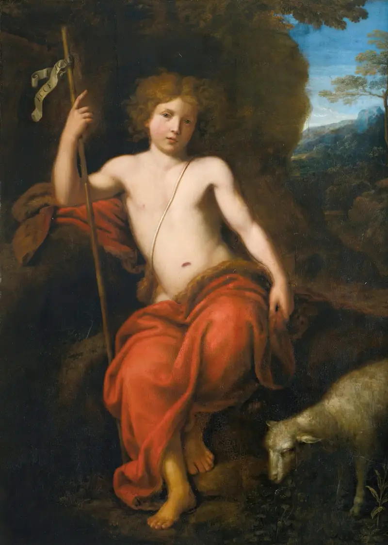 Johannes der Täufer von Pierre Mignard