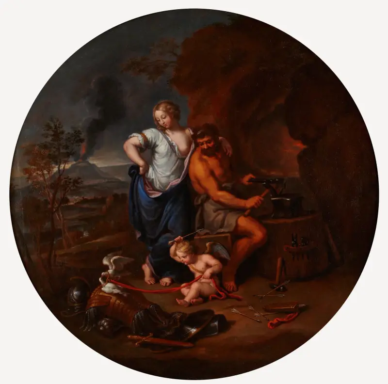 Venus und Vulkanus von Pierre Mignard