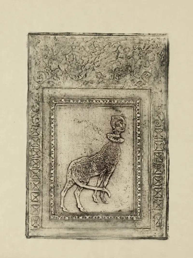 À la Persane (Katzenfrau) von Pierre Roche
