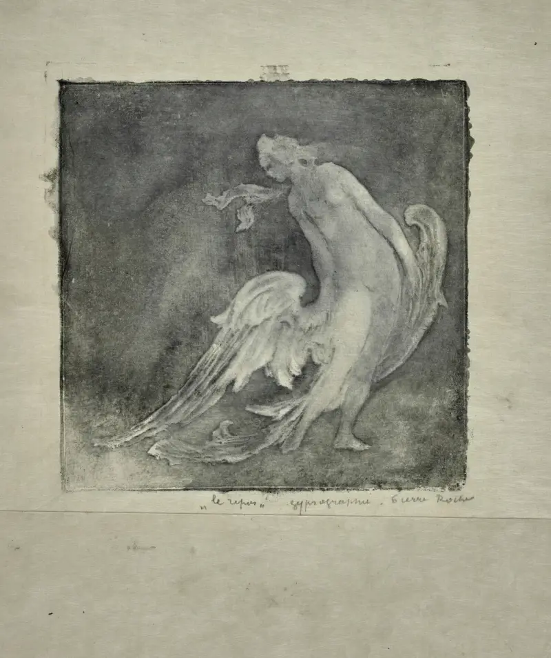 Schwanenfrauen (fliegend) I. Die Ruhe von Pierre Roche