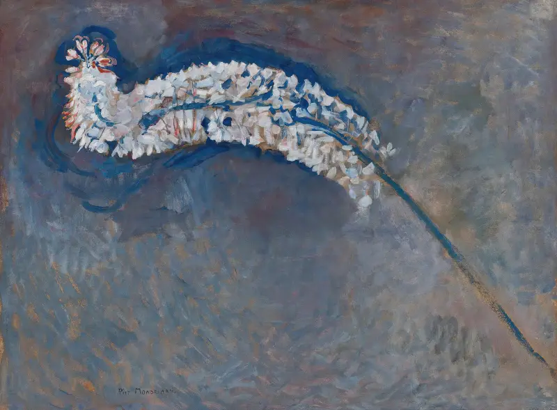 Foxtail Lily av Piet Mondrian